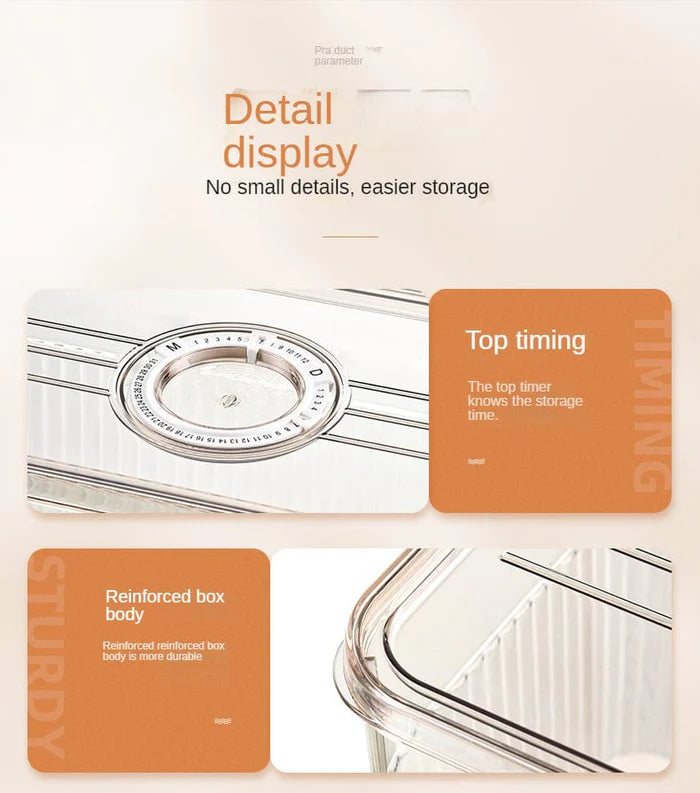 Multipurpose Fridge storage containers & jar Set